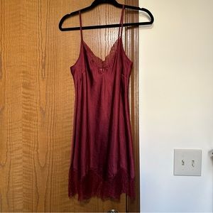 Victoria secret Burgundy Slip